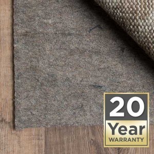 rug pad 20 year warranty