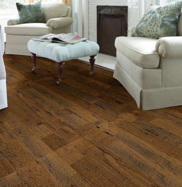 shaw distrassed hardwood flooring | baycountryfloors