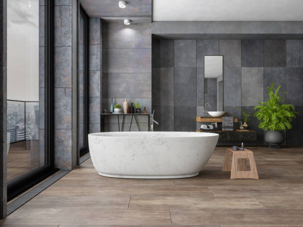 Bathroom tile flooring | Bay Country Floors